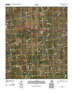 Merkel East Texas Historical topographic map, 1:24000 scale, 7.5 X 7.5 Minute, Year 2010