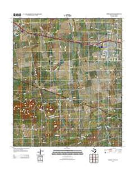 Merkel West Texas Historical topographic map, 1:24000 scale, 7.5 X 7.5 Minute, Year 2012