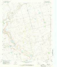Merrick Texas Historical topographic map, 1:24000 scale, 7.5 X 7.5 Minute, Year 1966