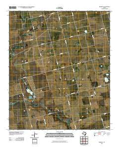 Merrick Texas Historical topographic map, 1:24000 scale, 7.5 X 7.5 Minute, Year 2010