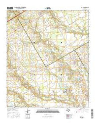 Mertens Texas Current topographic map, 1:24000 scale, 7.5 X 7.5 Minute, Year 2016