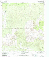 Mertzon SW Texas Historical topographic map, 1:24000 scale, 7.5 X 7.5 Minute, Year 1972