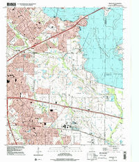 Mesquite Texas Historical topographic map, 1:24000 scale, 7.5 X 7.5 Minute, Year 1995