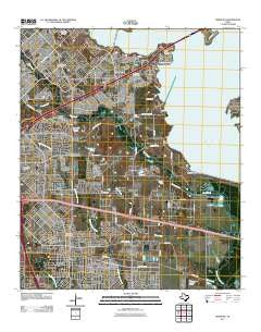 Mesquite Texas Historical topographic map, 1:24000 scale, 7.5 X 7.5 Minute, Year 2011
