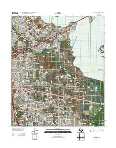 Mesquite Texas Historical topographic map, 1:24000 scale, 7.5 X 7.5 Minute, Year 2012
