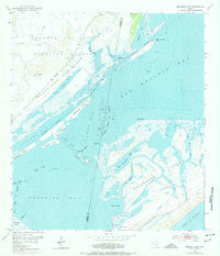 Mesquite Bay Texas Historical topographic map, 1:24000 scale, 7.5 X 7.5 Minute, Year 1952