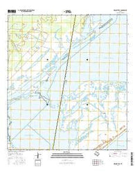 Mesquite Bay Texas Current topographic map, 1:24000 scale, 7.5 X 7.5 Minute, Year 2016