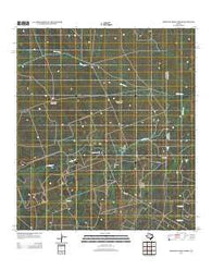 Mesteno Creek North Texas Historical topographic map, 1:24000 scale, 7.5 X 7.5 Minute, Year 2013