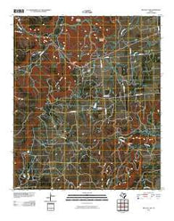Metcalf Gap Texas Historical topographic map, 1:24000 scale, 7.5 X 7.5 Minute, Year 2010