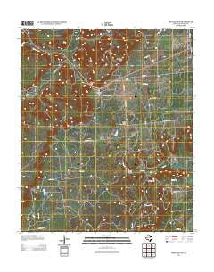 Metcalf Gap Texas Historical topographic map, 1:24000 scale, 7.5 X 7.5 Minute, Year 2012