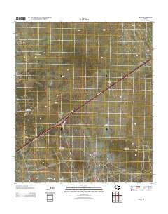 Metz Texas Historical topographic map, 1:24000 scale, 7.5 X 7.5 Minute, Year 2013
