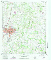 Mexia Texas Historical topographic map, 1:24000 scale, 7.5 X 7.5 Minute, Year 1963
