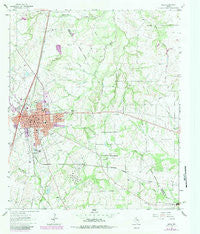 Mexia Texas Historical topographic map, 1:24000 scale, 7.5 X 7.5 Minute, Year 1963