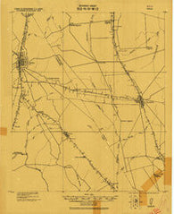 Mexia Texas Historical topographic map, 1:62500 scale, 15 X 15 Minute, Year 1920