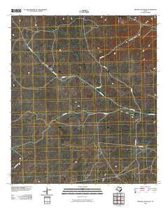 Meyers Canyon NE Texas Historical topographic map, 1:24000 scale, 7.5 X 7.5 Minute, Year 2010