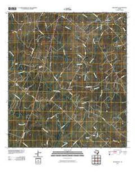 Meyersville Texas Historical topographic map, 1:24000 scale, 7.5 X 7.5 Minute, Year 2010