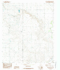 Mickey Draw East Texas Historical topographic map, 1:24000 scale, 7.5 X 7.5 Minute, Year 1984