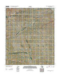 Mickey Draw West Texas Historical topographic map, 1:24000 scale, 7.5 X 7.5 Minute, Year 2013