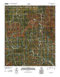 Middle Creek Texas Historical topographic map, 1:24000 scale, 7.5 X 7.5 Minute, Year 2010