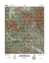 Middle Creek Texas Historical topographic map, 1:24000 scale, 7.5 X 7.5 Minute, Year 2012