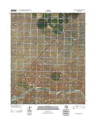 Middle Water Texas Historical topographic map, 1:24000 scale, 7.5 X 7.5 Minute, Year 2012
