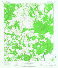 Middleton Texas Historical topographic map, 1:24000 scale, 7.5 X 7.5 Minute, Year 1964