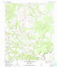 Middleton Texas Historical topographic map, 1:24000 scale, 7.5 X 7.5 Minute, Year 1964
