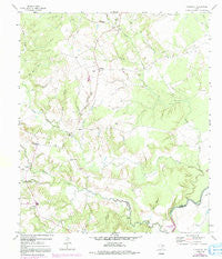 Middleton Texas Historical topographic map, 1:24000 scale, 7.5 X 7.5 Minute, Year 1964