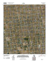 Midkiff Texas Historical topographic map, 1:24000 scale, 7.5 X 7.5 Minute, Year 2010