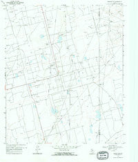 Midkiff SE Texas Historical topographic map, 1:24000 scale, 7.5 X 7.5 Minute, Year 1968