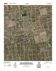 Midkiff SE Texas Historical topographic map, 1:24000 scale, 7.5 X 7.5 Minute, Year 2010