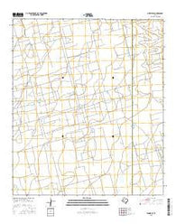 Midkiff SE Texas Current topographic map, 1:24000 scale, 7.5 X 7.5 Minute, Year 2016