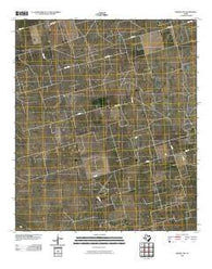 Midkiff SW Texas Historical topographic map, 1:24000 scale, 7.5 X 7.5 Minute, Year 2010