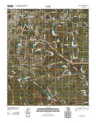 Midlothian Texas Historical topographic map, 1:24000 scale, 7.5 X 7.5 Minute, Year 2010