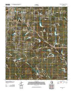 Midlothian Texas Historical topographic map, 1:24000 scale, 7.5 X 7.5 Minute, Year 2010