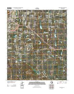 Midlothian Texas Historical topographic map, 1:24000 scale, 7.5 X 7.5 Minute, Year 2012