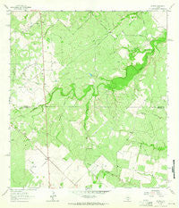 Midway Texas Historical topographic map, 1:24000 scale, 7.5 X 7.5 Minute, Year 1963