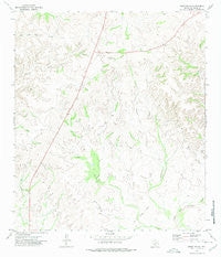 Miers Ranch Texas Historical topographic map, 1:24000 scale, 7.5 X 7.5 Minute, Year 1972