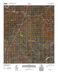 Miers Ranch Texas Historical topographic map, 1:24000 scale, 7.5 X 7.5 Minute, Year 2010