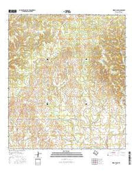 Miers Ranch Texas Current topographic map, 1:24000 scale, 7.5 X 7.5 Minute, Year 2016