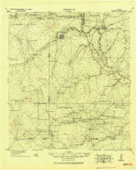 Mikeska Texas Historical topographic map, 1:125000 scale, 30 X 30 Minute, Year 1920