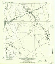 Milano Texas Historical topographic map, 1:62500 scale, 15 X 15 Minute, Year 1956