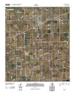Miles Texas Historical topographic map, 1:24000 scale, 7.5 X 7.5 Minute, Year 2010
