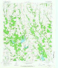 Miller Grove Texas Historical topographic map, 1:24000 scale, 7.5 X 7.5 Minute, Year 1962