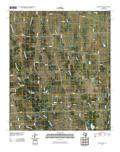 Miller Grove Texas Historical topographic map, 1:24000 scale, 7.5 X 7.5 Minute, Year 2010