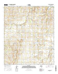 Millersview Texas Current topographic map, 1:24000 scale, 7.5 X 7.5 Minute, Year 2016