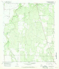 Millersview NW Texas Historical topographic map, 1:24000 scale, 7.5 X 7.5 Minute, Year 1967