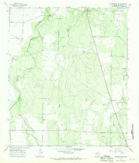 Millersview NW Texas Historical topographic map, 1:24000 scale, 7.5 X 7.5 Minute, Year 1967