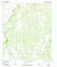 Millersview NW Texas Historical topographic map, 1:24000 scale, 7.5 X 7.5 Minute, Year 1967