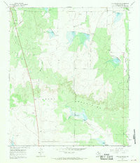 Millersview SE Texas Historical topographic map, 1:24000 scale, 7.5 X 7.5 Minute, Year 1967